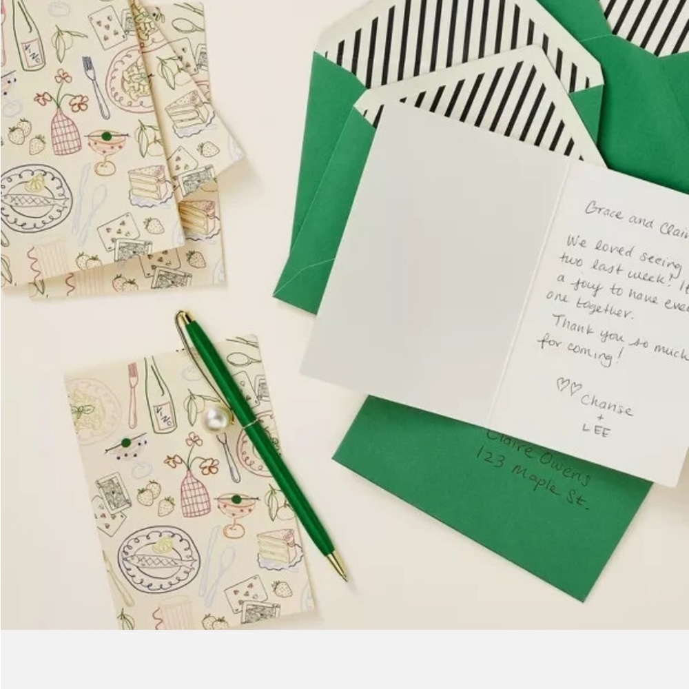 NWT KATE SPADE ♠️ Invitation Set - Picture 3 of 6
